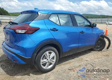 2021 Nissan Kicks S из США, поврежденный, VIN 3N1CP5BV2ML541948